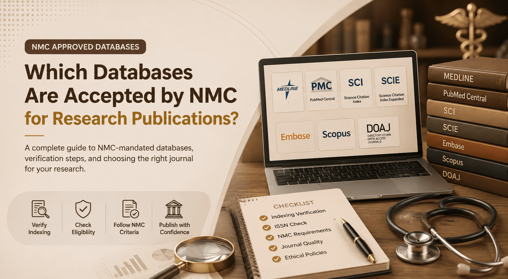 NMC approved databases for medical research publications