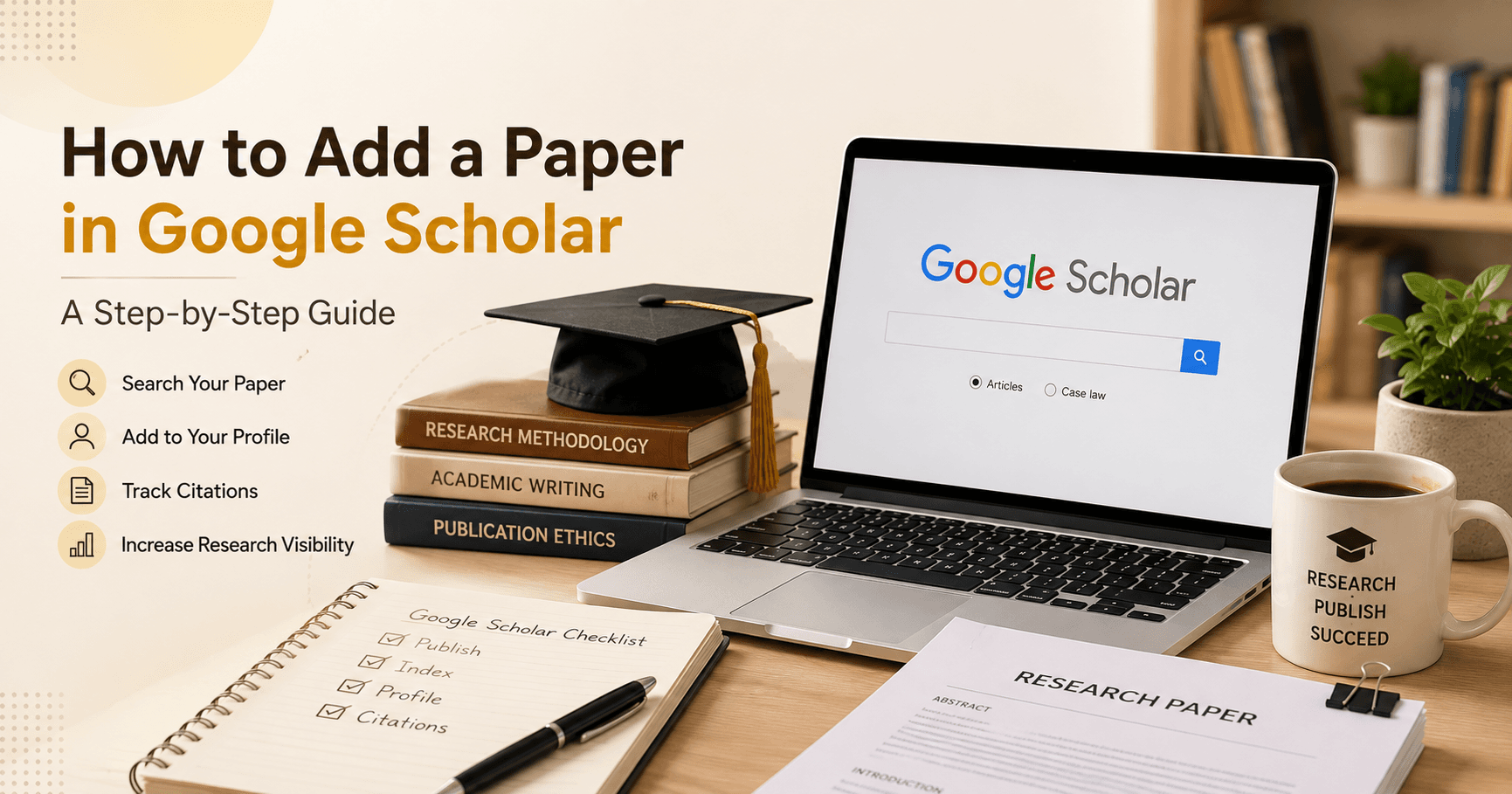 How to add paper in Google Scholar and check whether your research paper is indexed